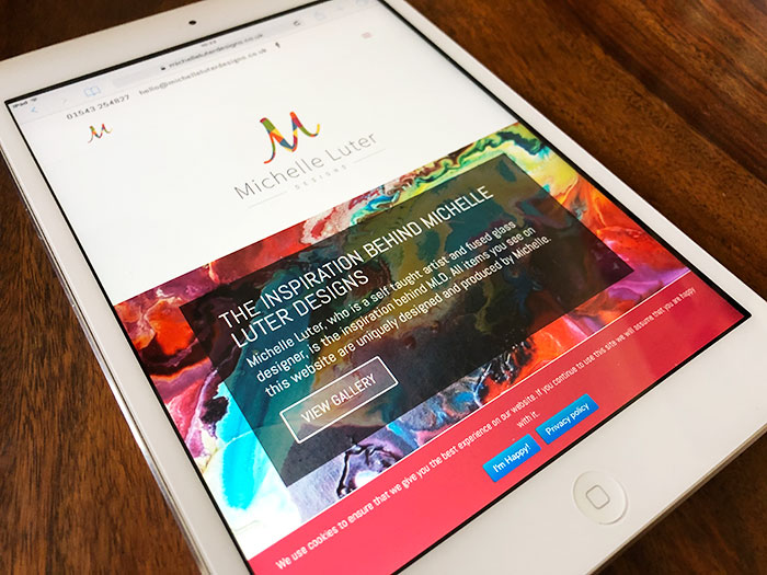 mldweb1 Michelle Luter Designs Website