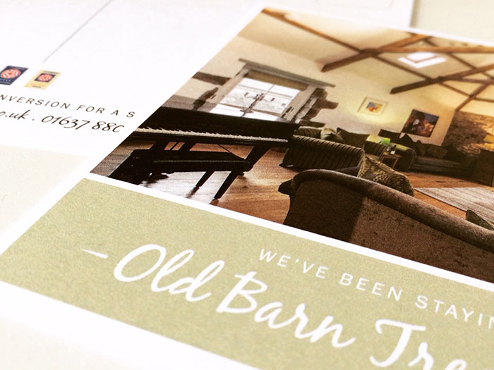 Old Barn Tregonetha Print Design