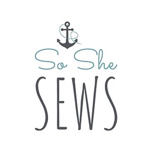So She Sews Logo