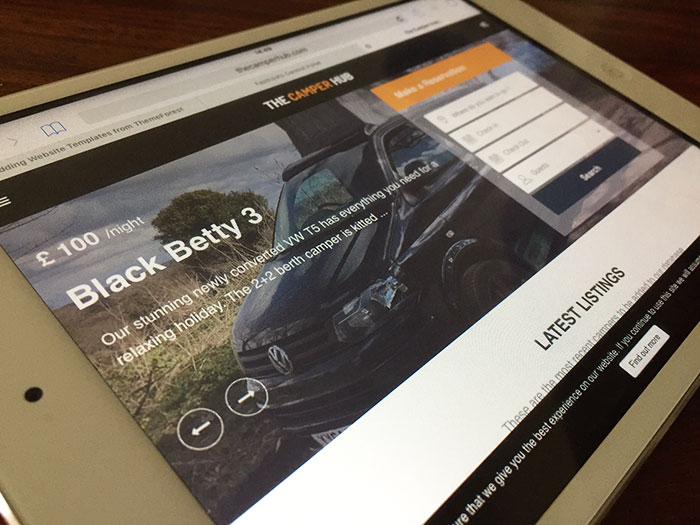 tchweb2 The Camper Hub Website
