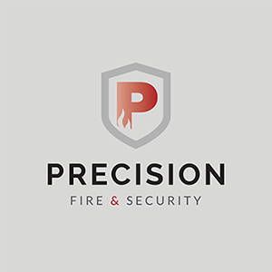 Precision Fire and Security Logo