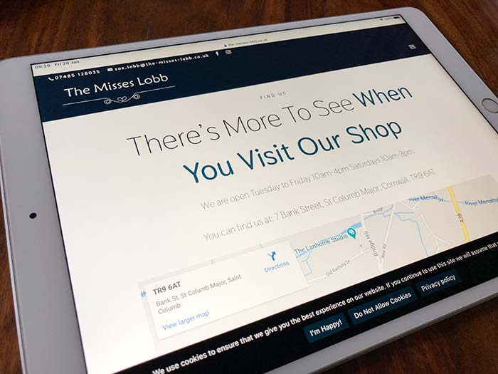 The Misses Lobb Website