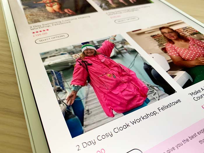 The Swimming Seamstress Website
