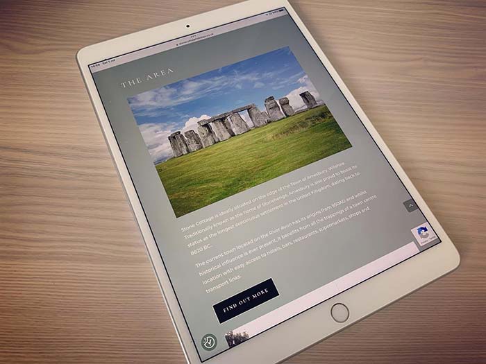 schweb4 Stone Cottage Holidays Website