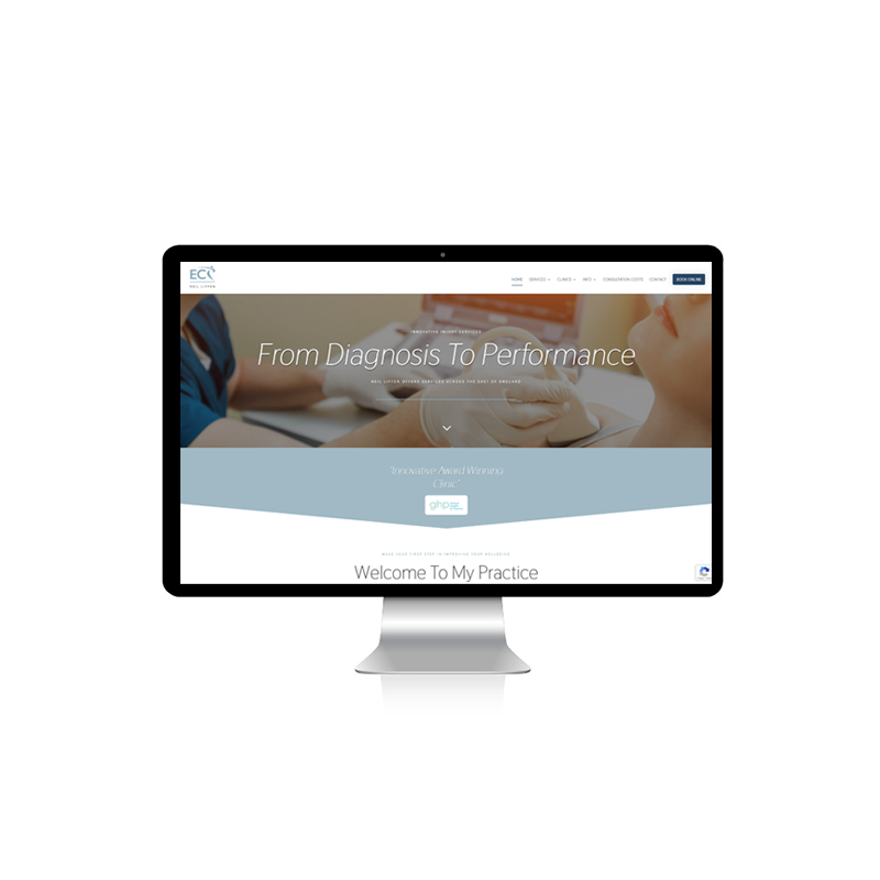 East Coast Physio Website