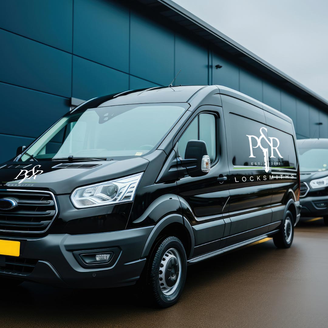 VAN-LIVERY-PRL P&R Locksmiths, Woodbridge, Suffolk