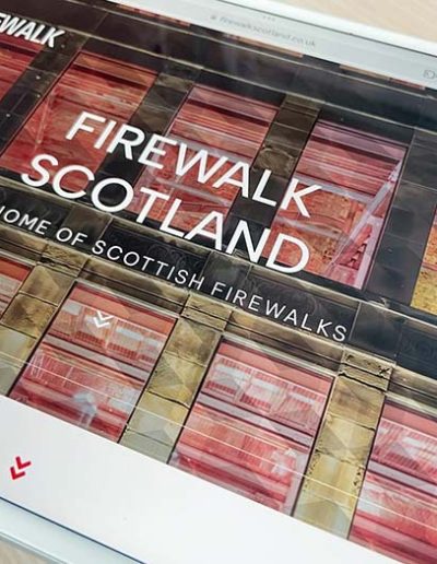 Firewalk Scotland Website