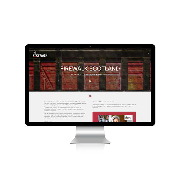 Firewalk Scotland Website