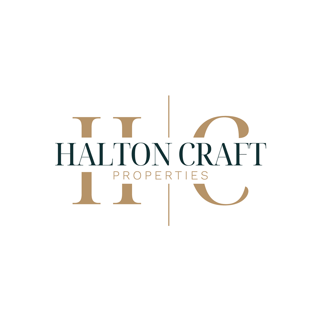 hclogo2-800px Halton Craft Properties Logo Design