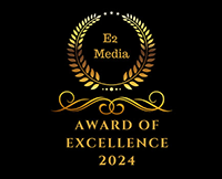 E2 Media - Award of Excellence - Finest Graphic Designer 2024