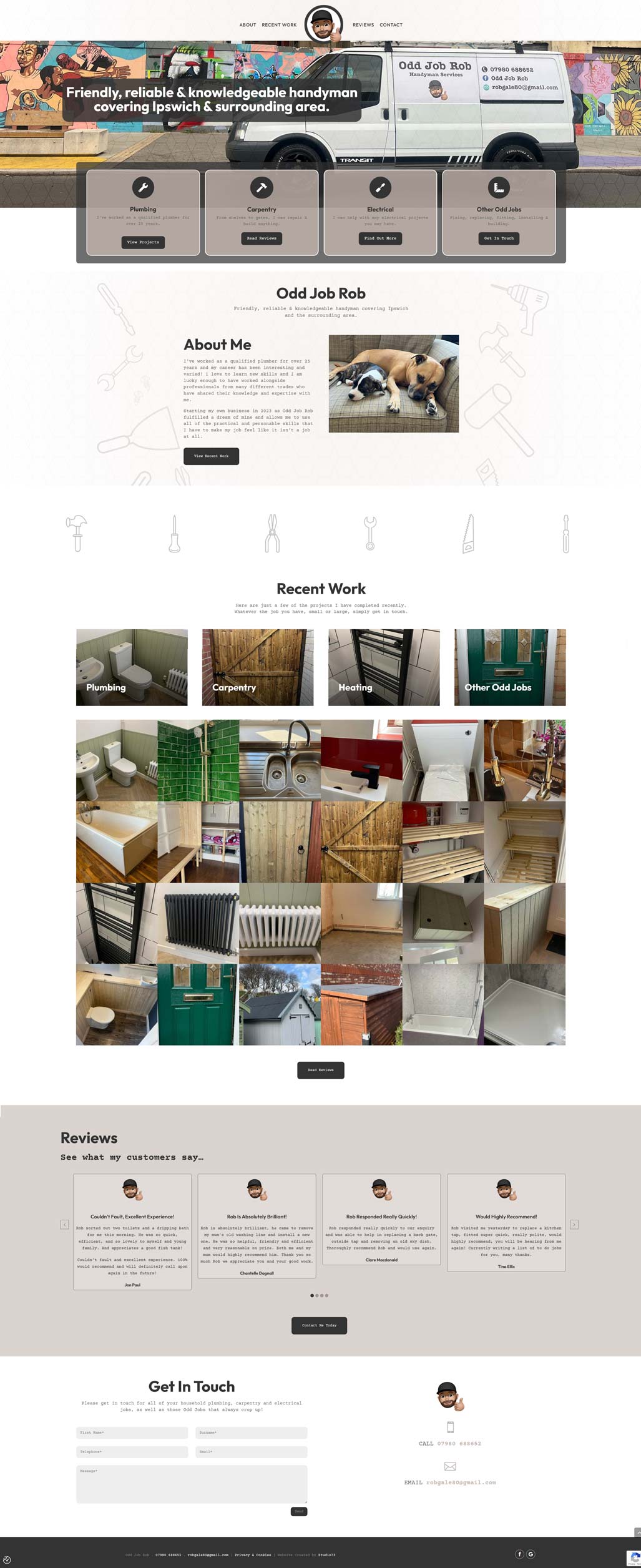 Odd Job Rob Handyman Suffolk Website