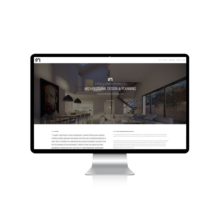 Scott Mortimer Architecture, Suffolk Website