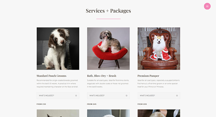 Top & Tails Pet Grooming, Saxmundham, Suffolk Website