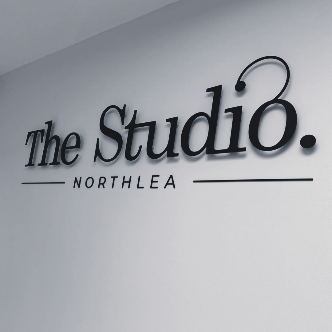 The-Studio-Wall-Logo The Studio Wall Logo Installation