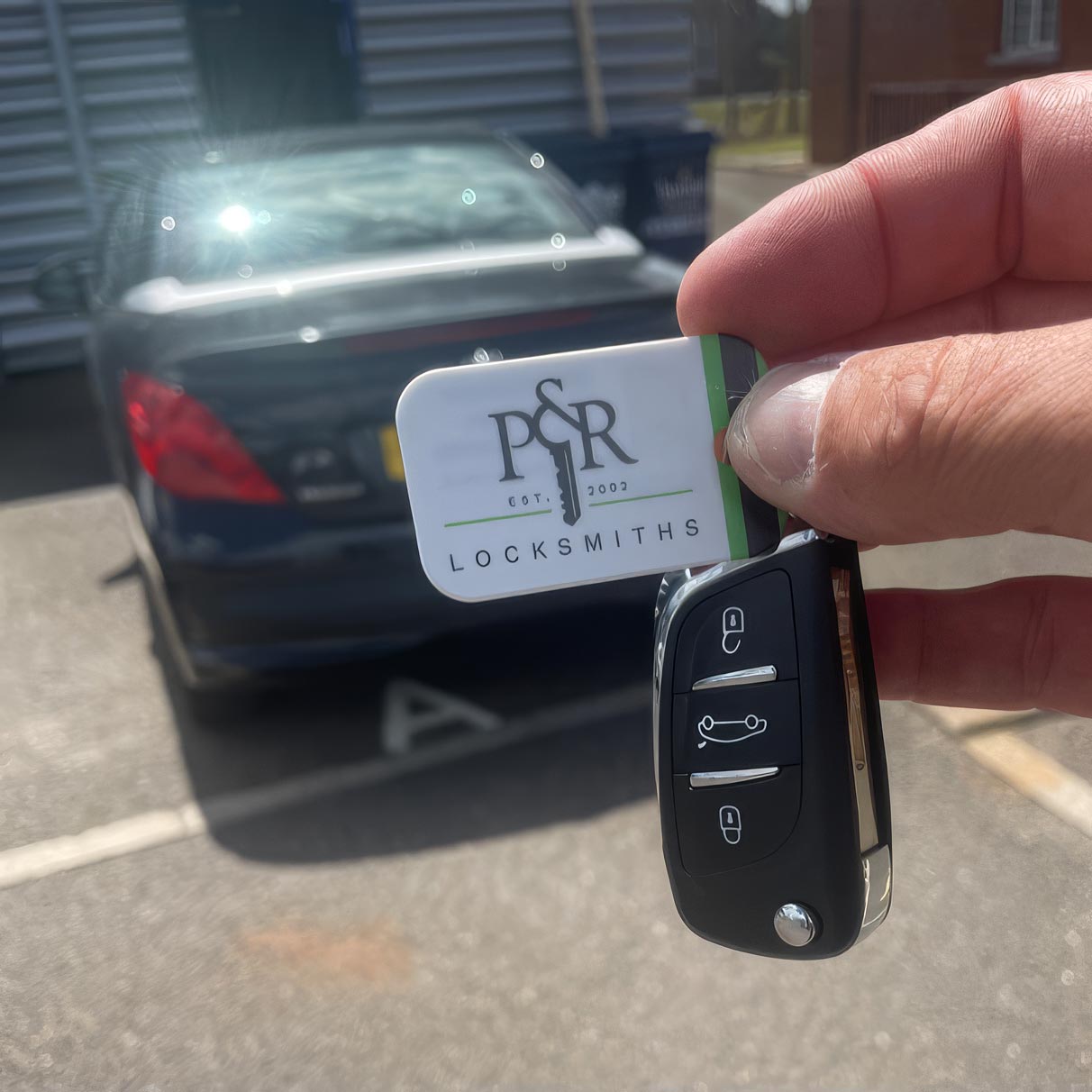 BRANDED-KEYFOBS-PRL P&R Locksmiths, Woodbridge, Suffolk
