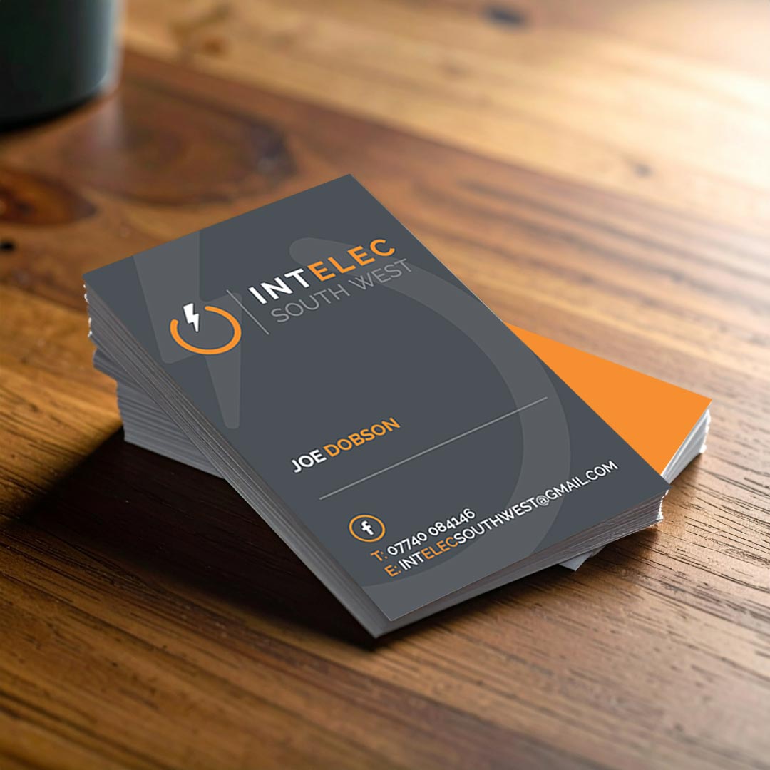 BUSINESS-CARD-IESW Intelec South West, Falmouth, Cornwall