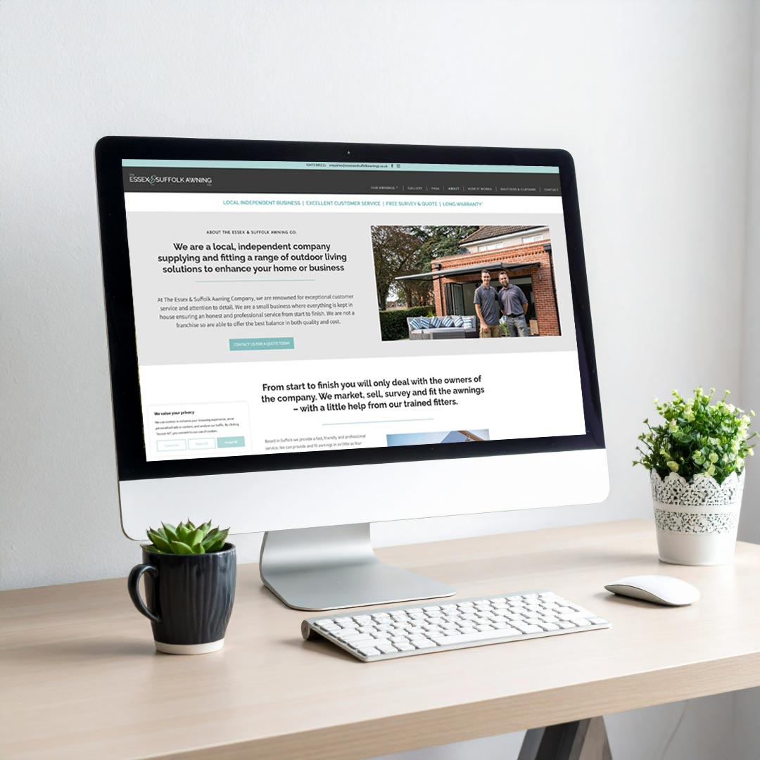 The Essex and Suffolk Awning Company Website