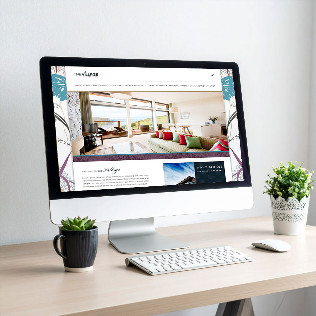 The Village, Watergate Bay Website Design