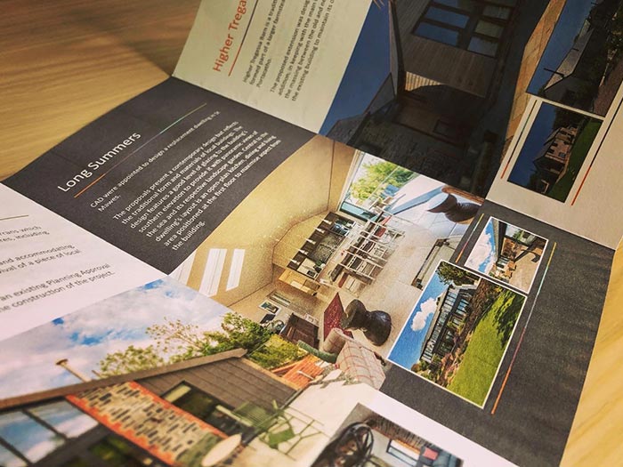 PRINTDESIGN3-CAD CAD Architects Ltd, Truro, Cornwall Leaflet Design