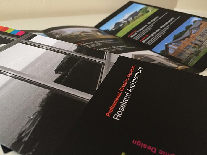 PRINTDESIGN4-CAD CAD Architects Ltd, Truro, Cornwall Leaflet Design