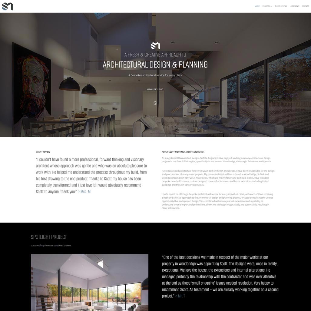 smaweb1-2026 Scott Mortimer Architecture, Suffolk Website