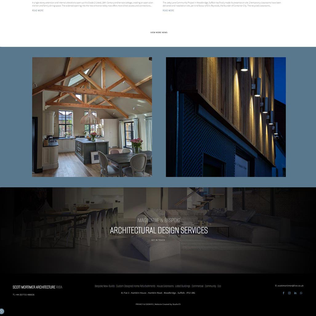 smaweb3-2026 Scott Mortimer Architecture, Suffolk Website