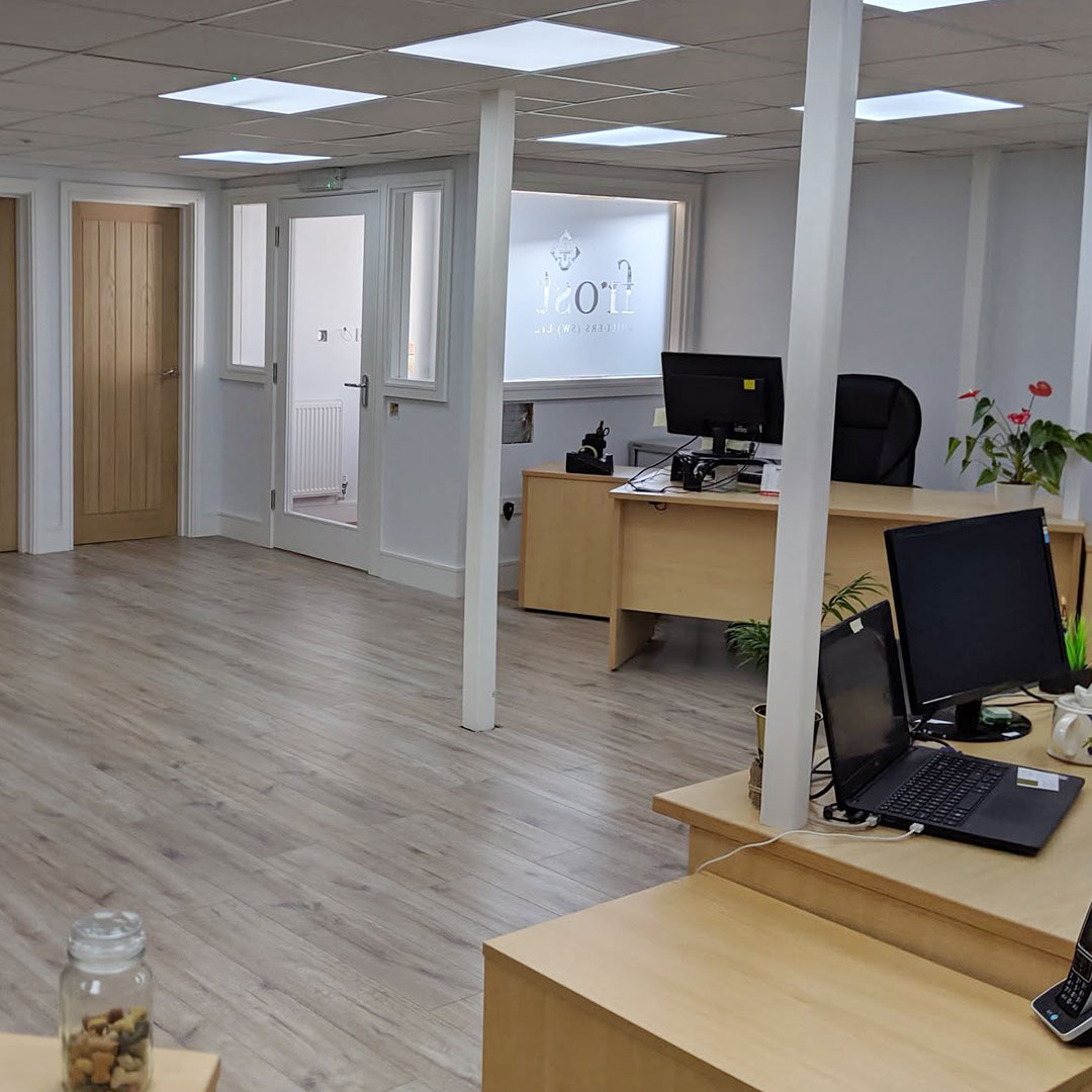 BRANDED-SIGNAGE-FB Frost Builders, Cornwall Logo