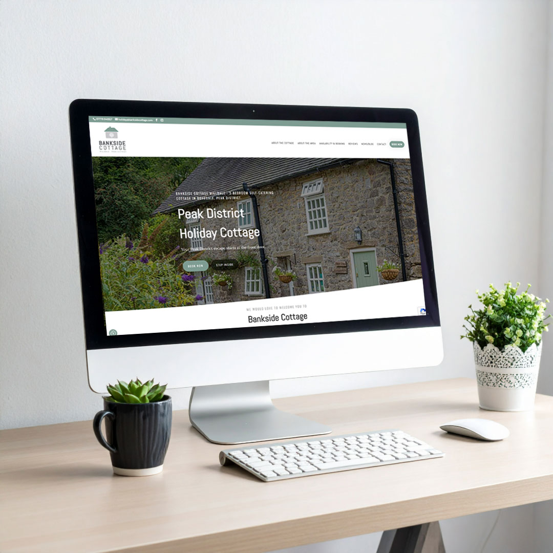 DESKTOP-WEBSITE-BSC Bankside Cottage, Peak District Website