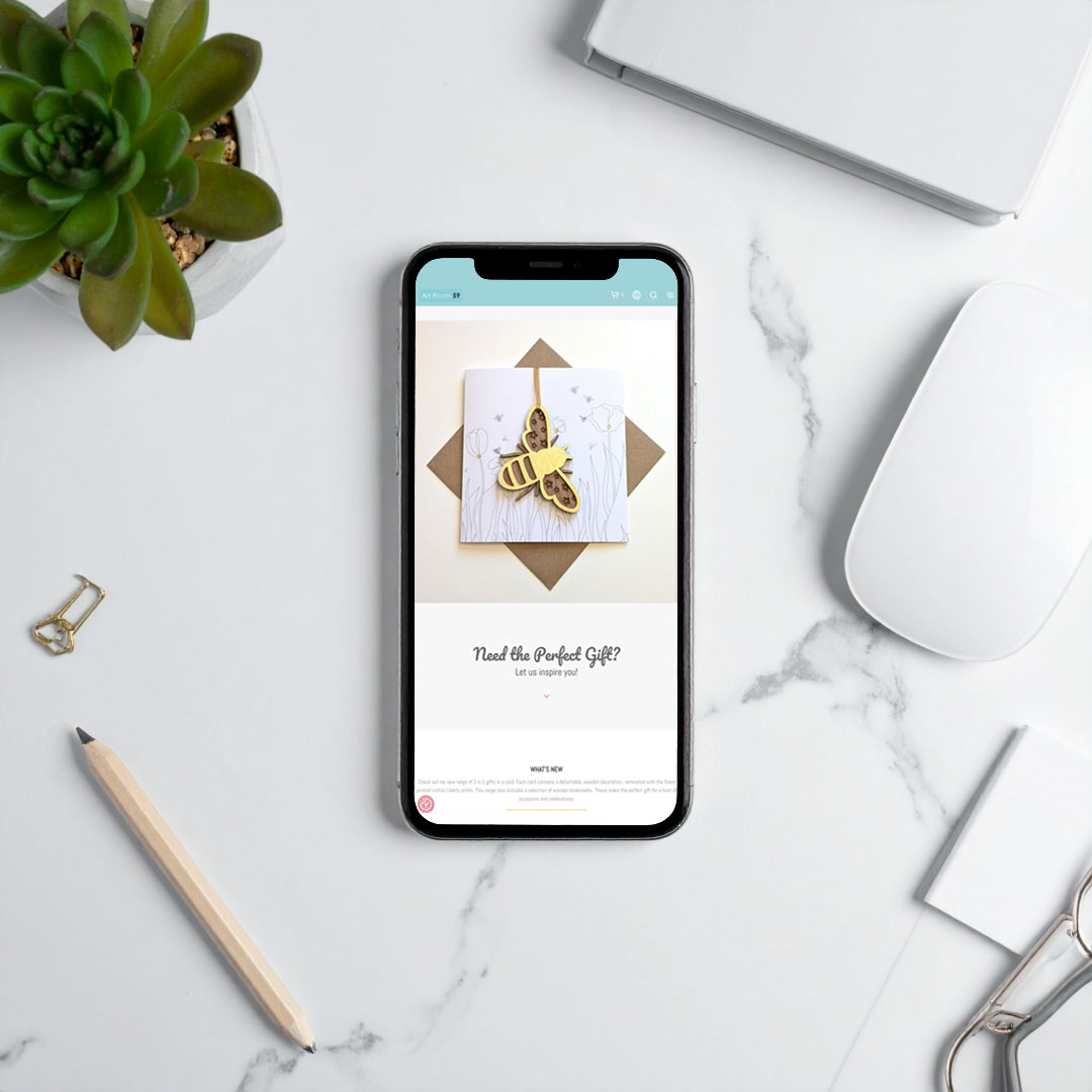IPHONE-WEBSITE-AR59 Art Room 59, Dunfermline, Scotland Online Shop