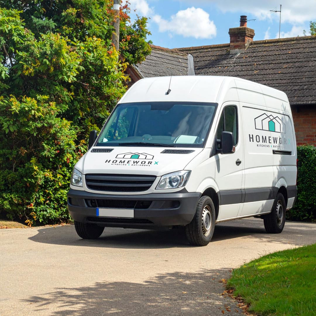 VAN-LIVERY-HWX Homeworx Kitchens & Bathrooms Cornwall Van